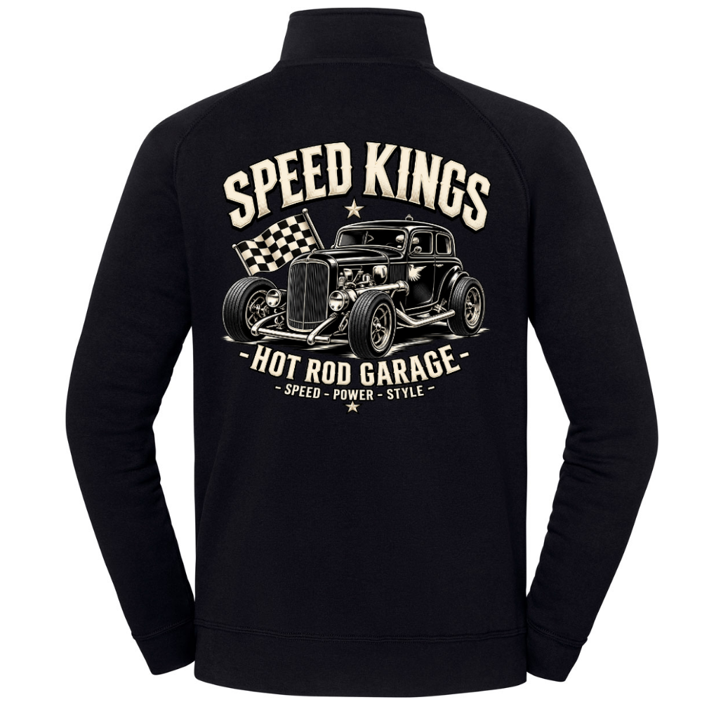 Premium Collegetakki - SPEED KINGS - HOT ROD GARAGE