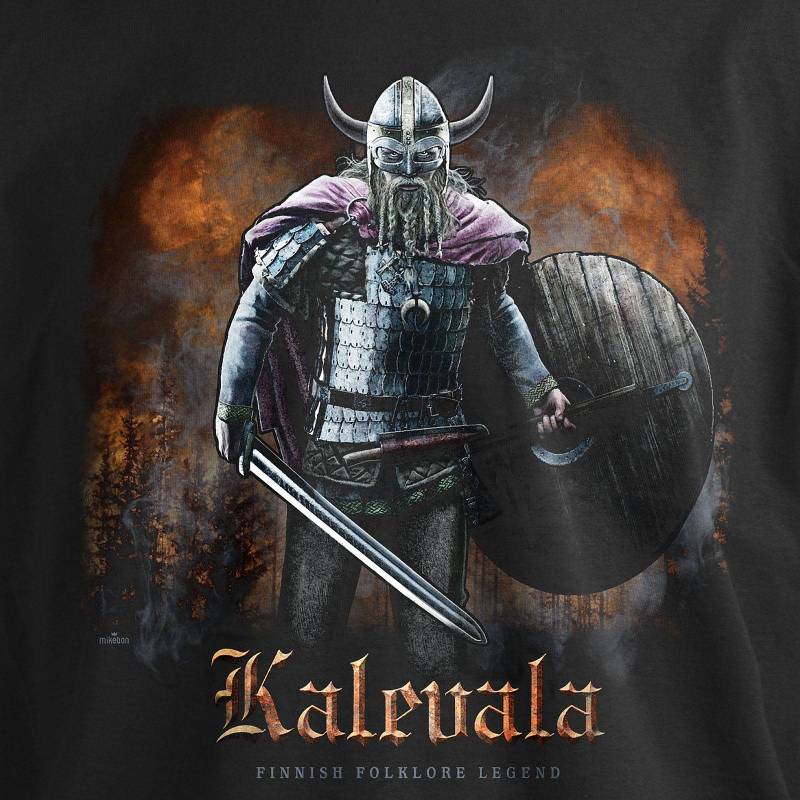 T-PAITA musta - Kalevala Legend