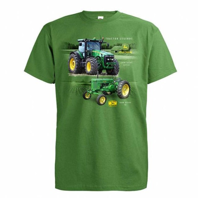 T-PAITA Kirkas vihreä - DC New John Deere