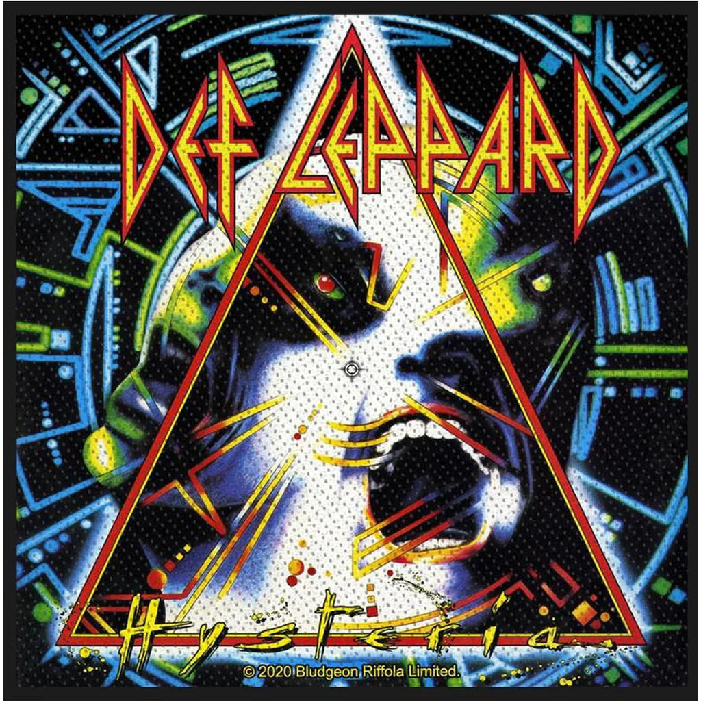 KANGASMERKKI - Def Leppard - Hysteria