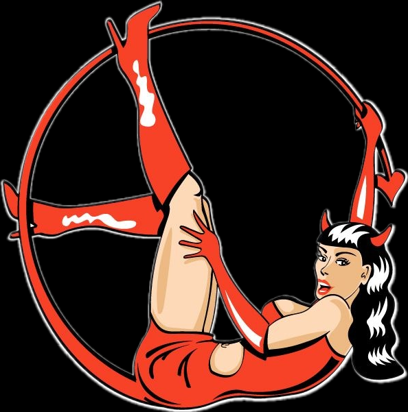 T-PAITA MUSTA - Devil's Delight (4016)