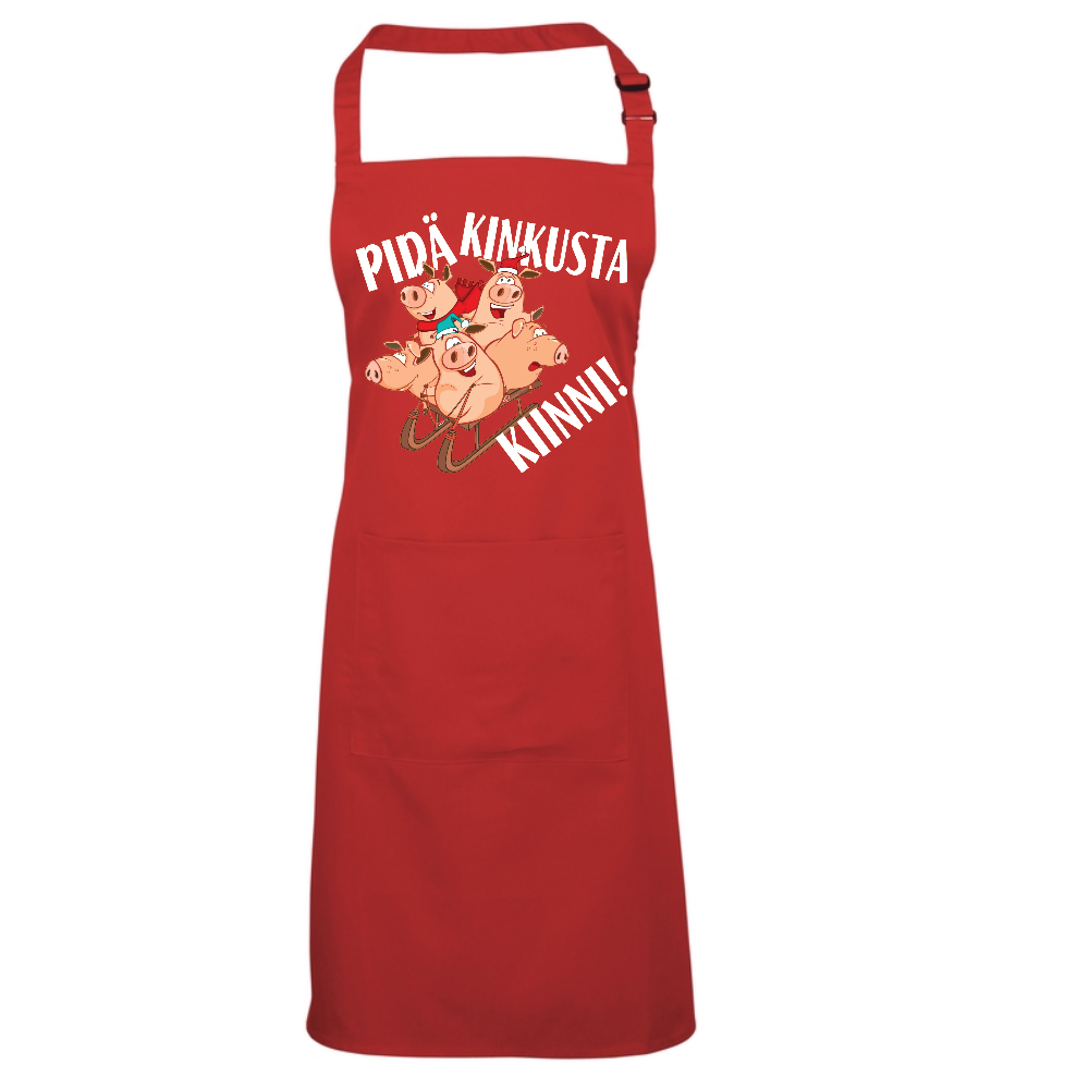 Taskullinen ESSU punainen - PIDÄ KINKUSTA KIINNI (3177)