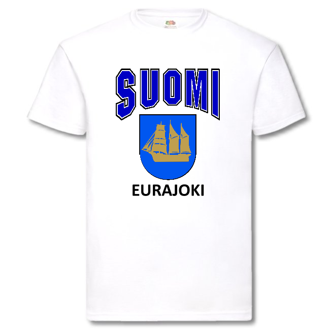 T-PAITA - SUOMI VAAKUNA - EURAJOKI (UUSI)