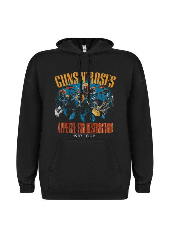 HUPPARI - GUNS 'N' ROSES - Appetite for destruction live skulls 1987 (LF9135)