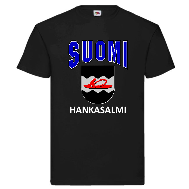 T-PAITA - SUOMI VAAKUNA - HANKASALMI