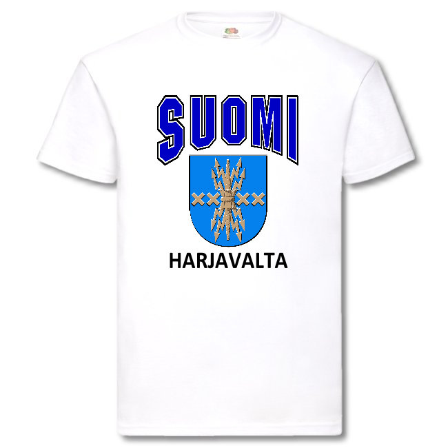 T-PAITA - SUOMI VAAKUNA - HARJAVALTA