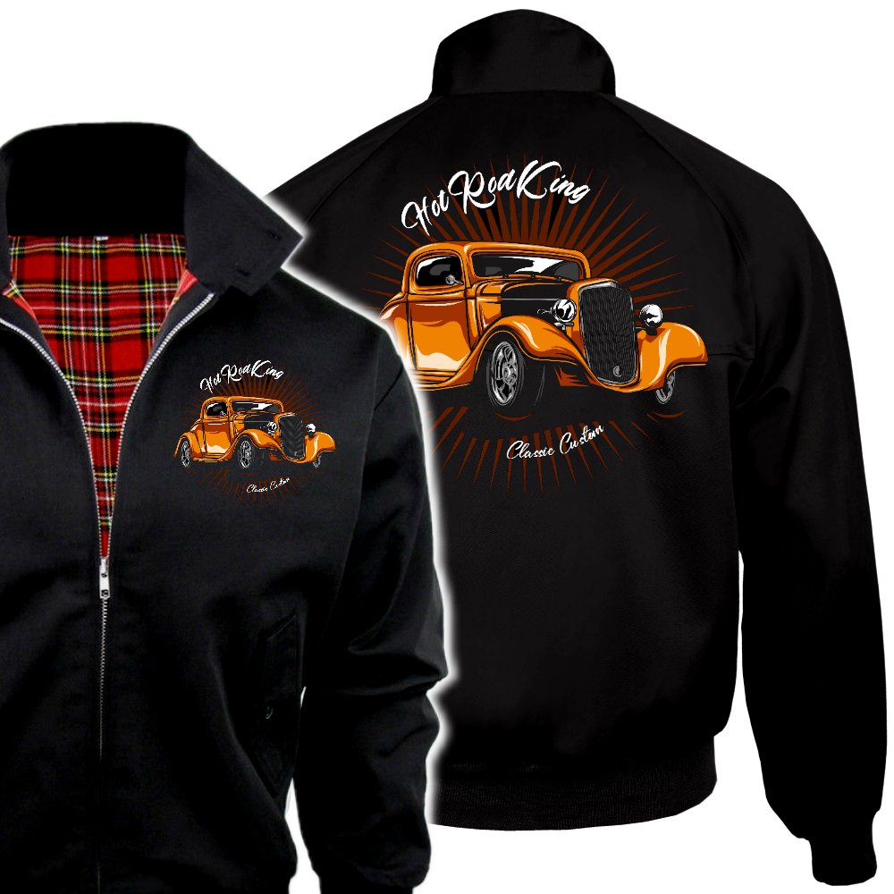 Harrington takki - HOT ROD KING (3096)