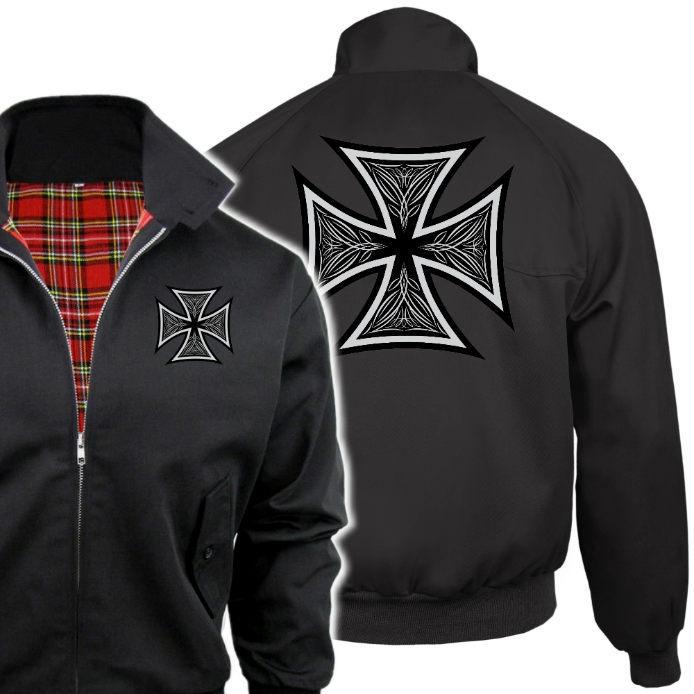 Harrington takki - Maltese Cross with pattern (3066)