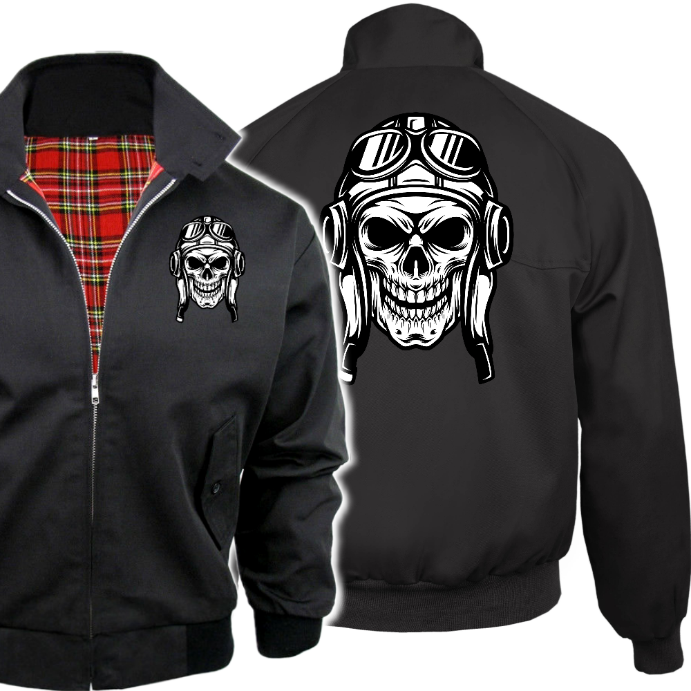 Harrington-takki - PILOT SKULL (2875)