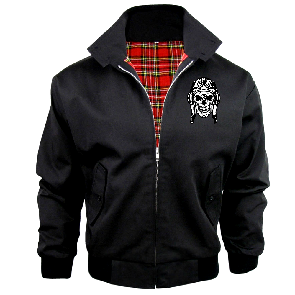 Harrington-takki - PILOT SKULL (2875)