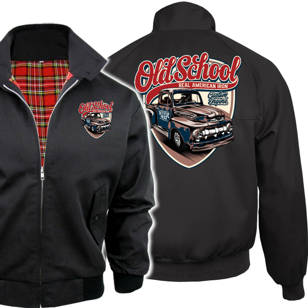 Harrington-takki - OLD SCHOOL REAL AMERICAN IRON (00 2835)