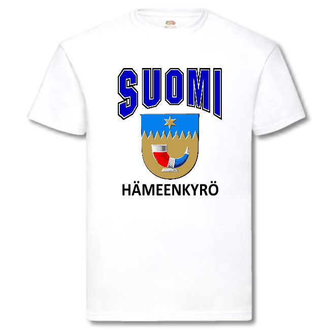 T-PAITA - SUOMI VAAKUNA - HÄMEENKYRÖ