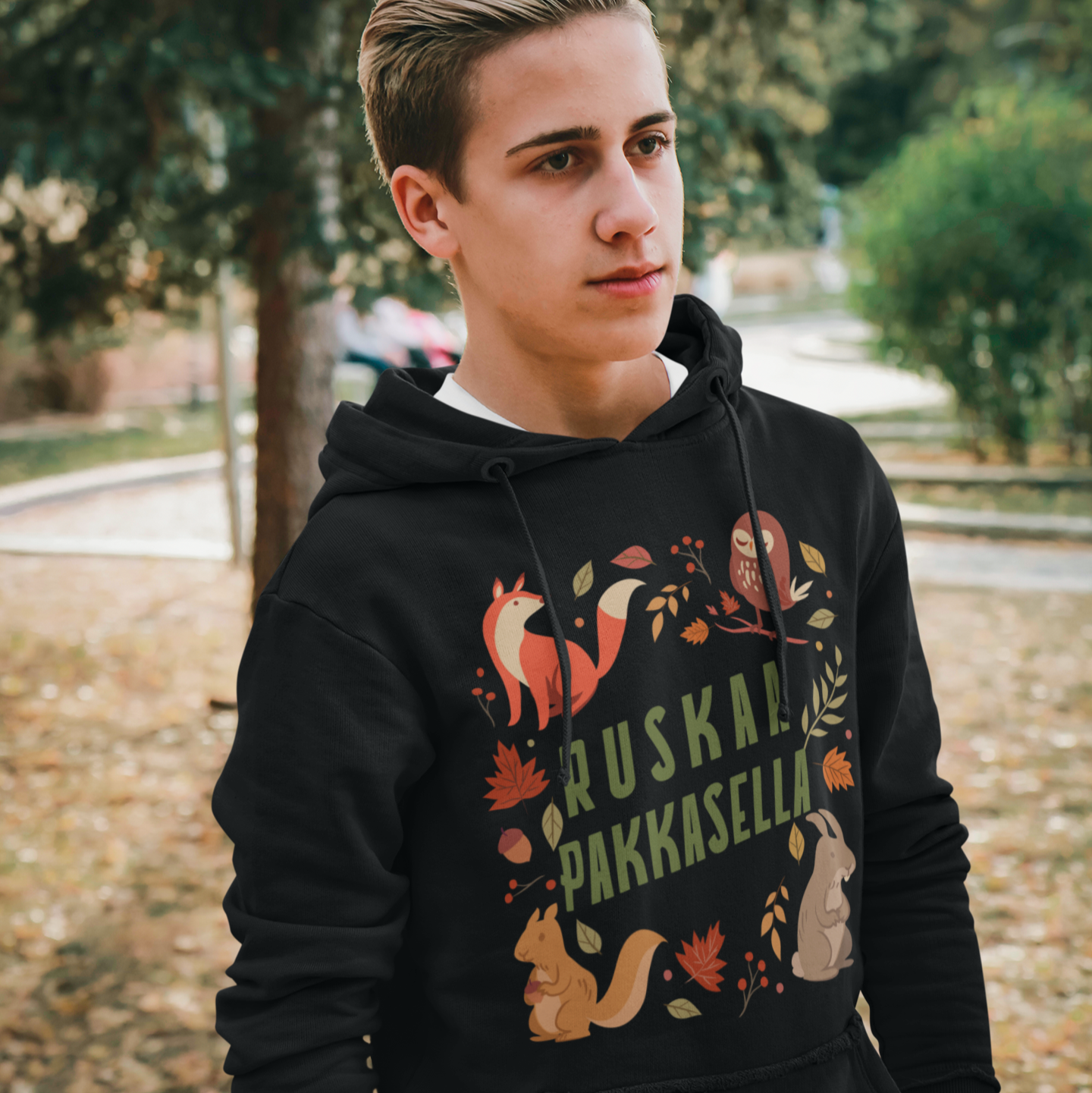 HUPPARI - RUSKAA PAKKASELLA