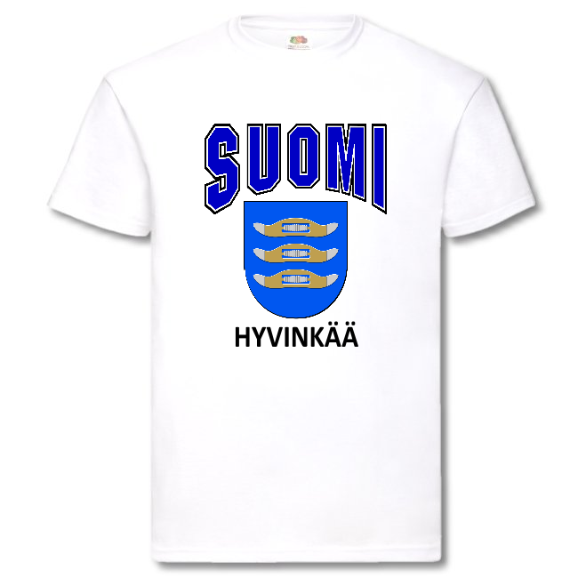 T-PAITA - SUOMI VAAKUNA - HYVINKÄÄ
