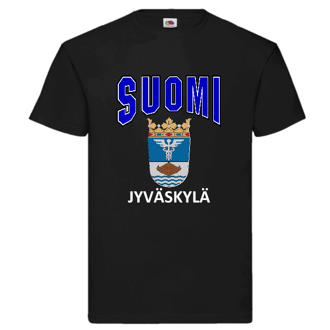 T-PAITA - SUOMI VAAKUNA - JYVÄSKYLÄ