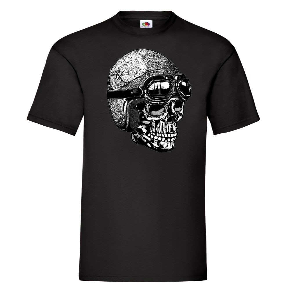 T-PAITA - BIKER SKULL MU/VA (2870)