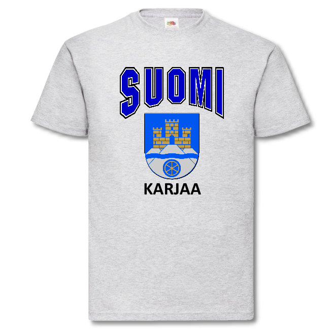 T-PAITA - SUOMI VAAKUNA - KARJAA