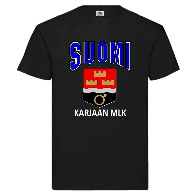 T-PAITA - SUOMI VAAKUNA - KARJAAN MLK