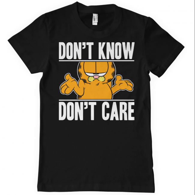 T-PAITA - Garfield Don't Know - Don't Care