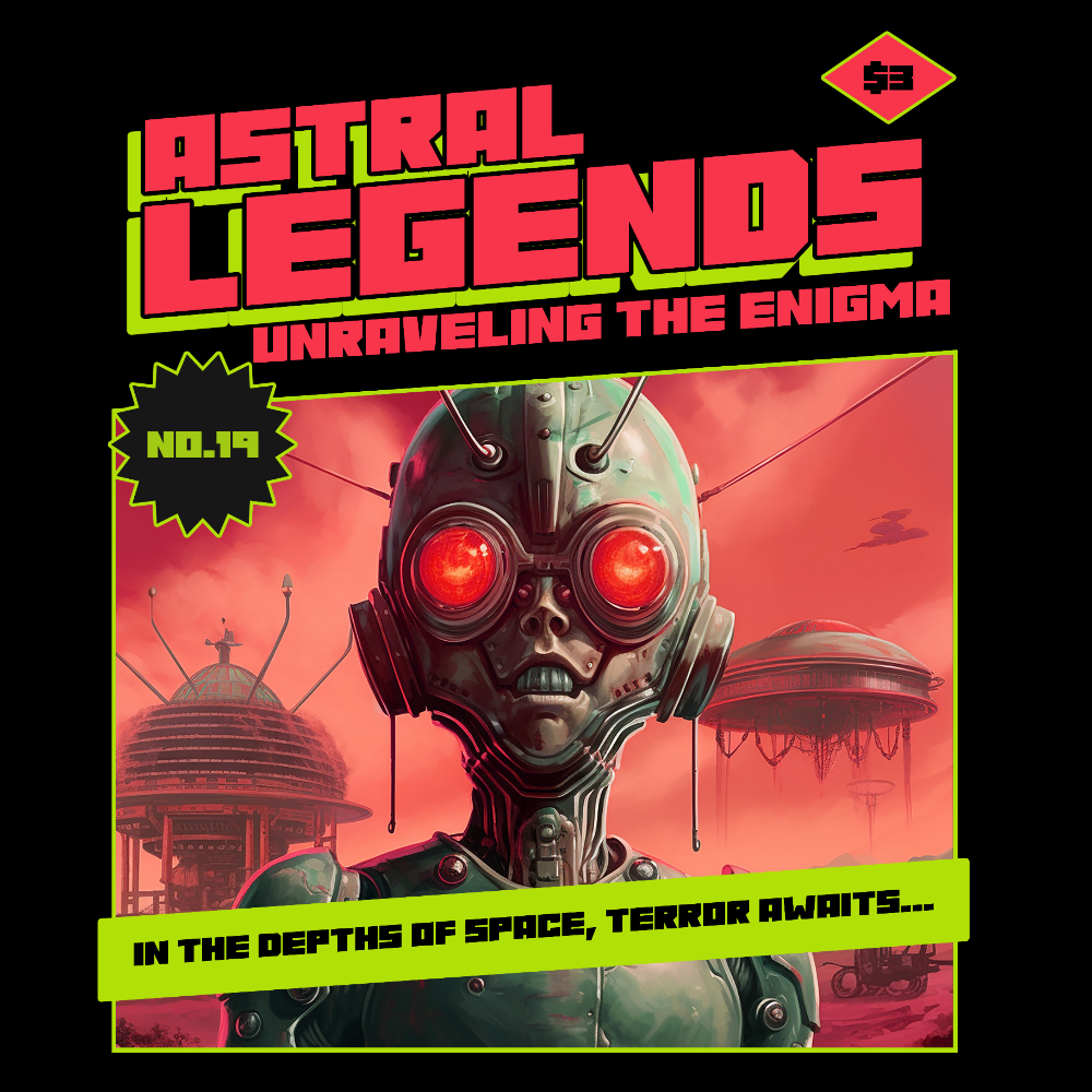 T-PAITA musta - Astral Legends