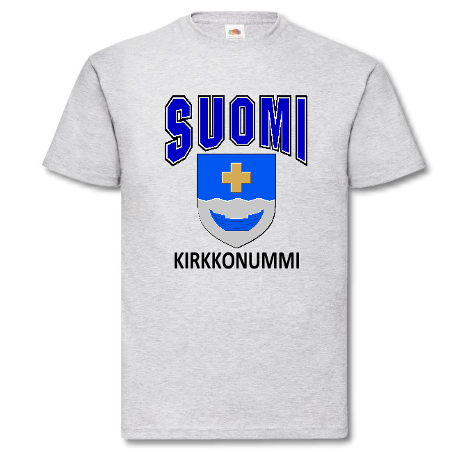 T-PAITA - SUOMI VAAKUNA - KIRKKONUMMI