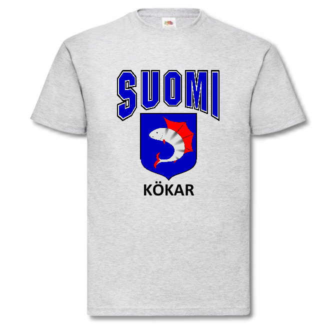 T-PAITA - SUOMI VAAKUNA - KÖKAR