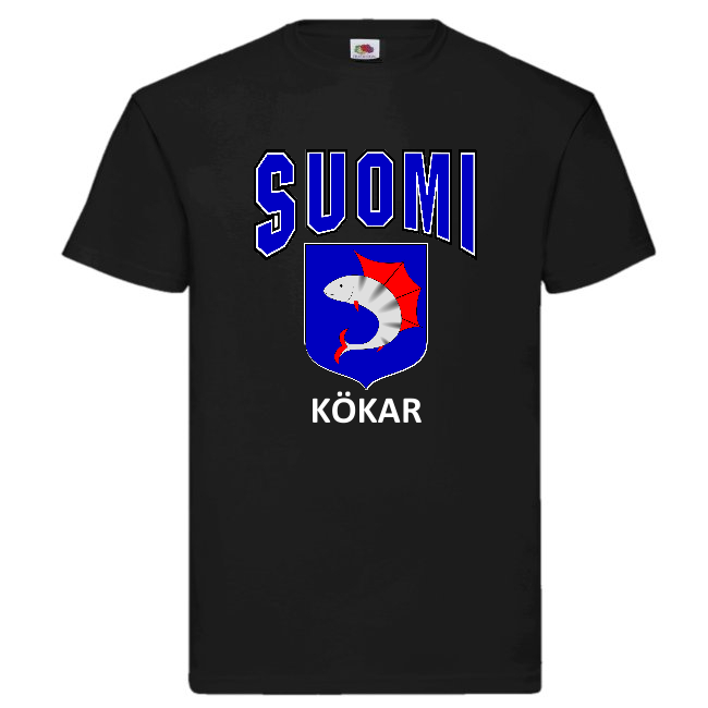 T-PAITA - SUOMI VAAKUNA - KÖKAR