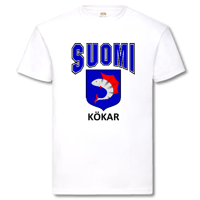 T-PAITA - SUOMI VAAKUNA - KÖKAR