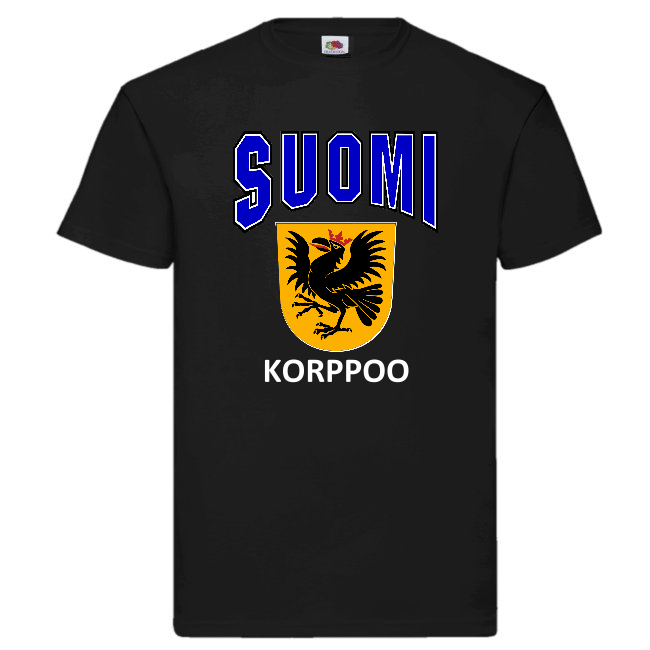 T-PAITA - SUOMI VAAKUNA - KORPPOO