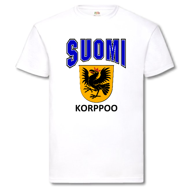 T-PAITA - SUOMI VAAKUNA - KORPPOO