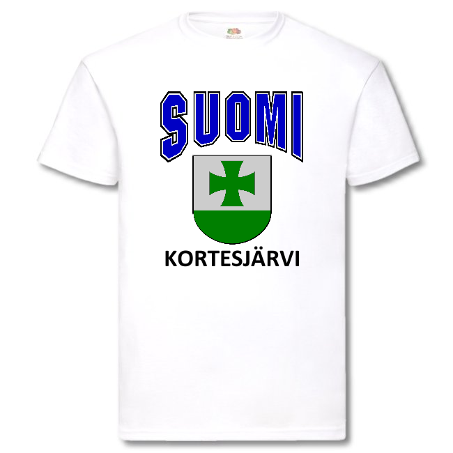 T-PAITA - SUOMI VAAKUNA - KORTESJÄRVI