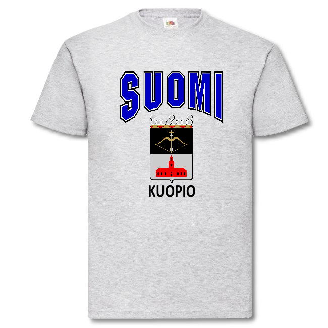 T-PAITA - SUOMI VAAKUNA - KUOPIO