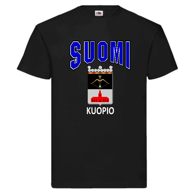 T-PAITA - SUOMI VAAKUNA - KUOPIO