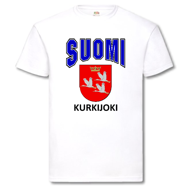 T-PAITA - SUOMI VAAKUNA - KURKIJOKI