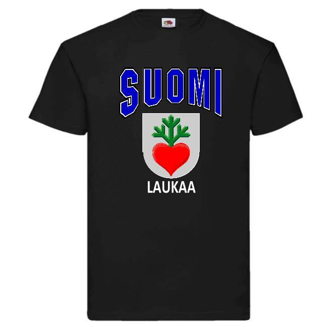 T-PAITA - SUOMI VAAKUNA - LAUKAA