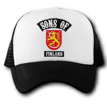 Verkkoperälippis - SONS OF FINLAND LEIJONA
