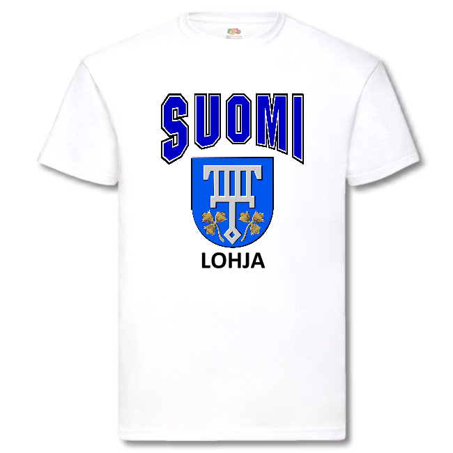 T-PAITA - SUOMI VAAKUNA - LOHJA