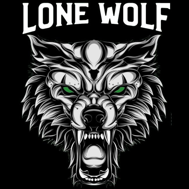 CLASSIC HUPPARI musta - LONE WOLF (00 321)