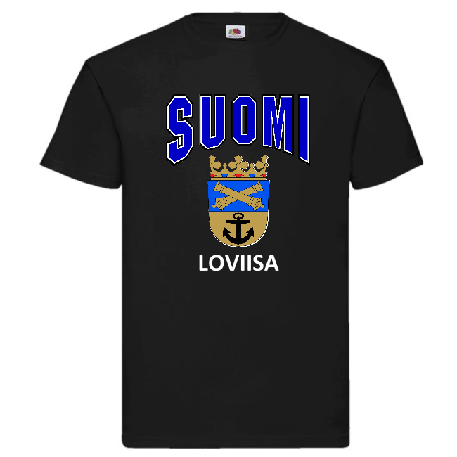 T-PAITA - SUOMI VAAKUNA - LOVIISA