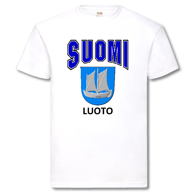 T-PAITA - SUOMI VAAKUNA - LUOTO