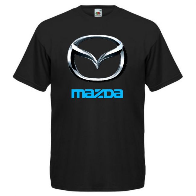 T-PAITA MUSTA - MAZDA (  1027)