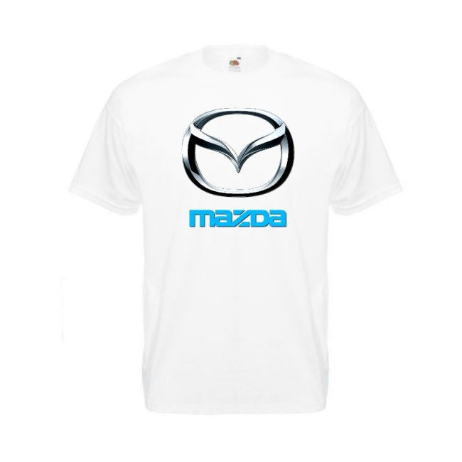 T-paita valk. - Mazda (00 1027)