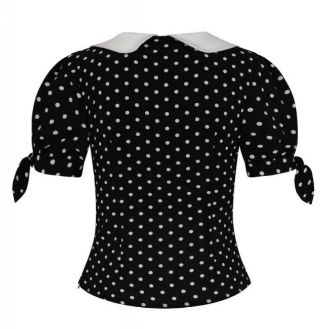 TOPPI - MIRELLA POLKA DOT TOP - COLLECTIF