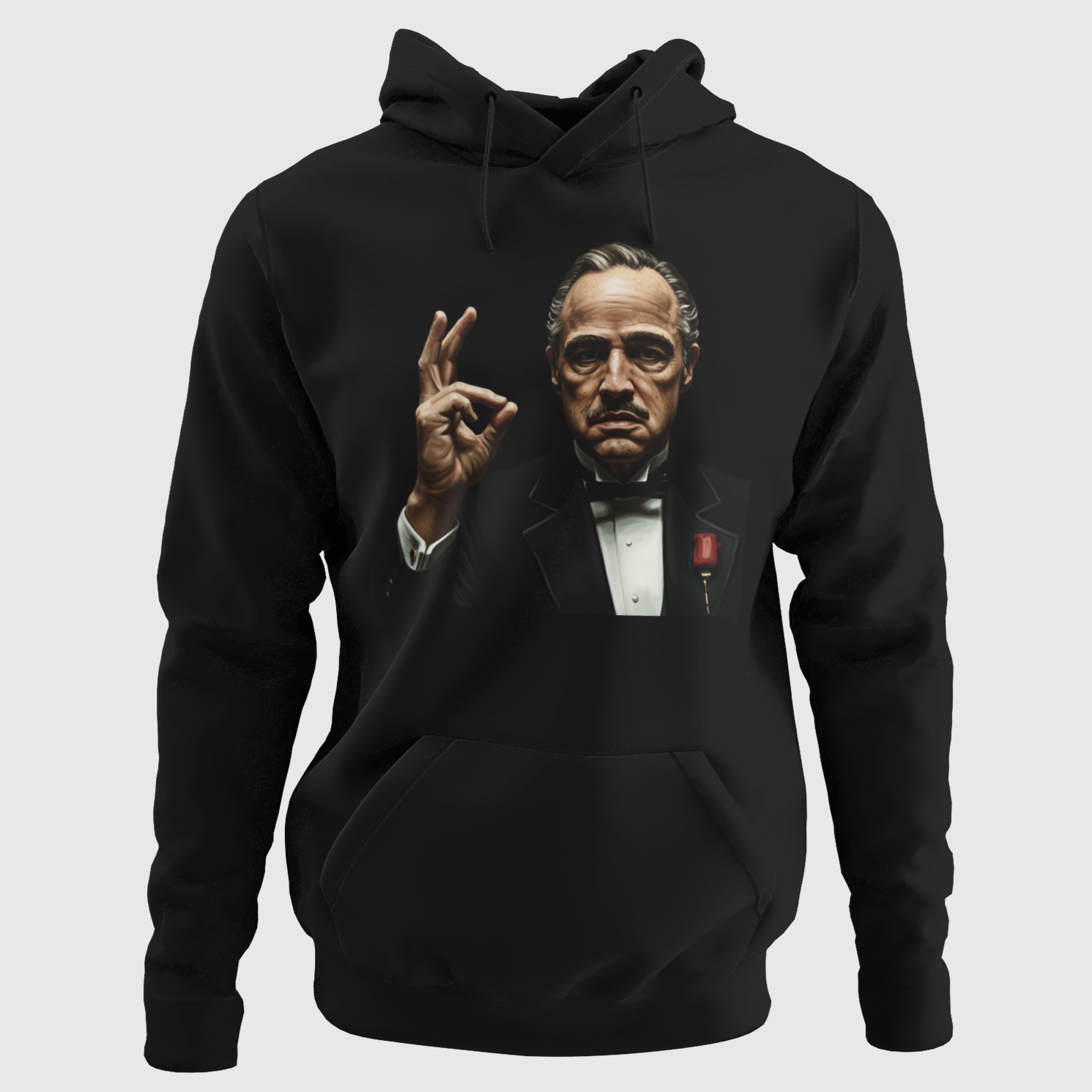 HUPPARI musta - MARLON BRANDO  (00 592)