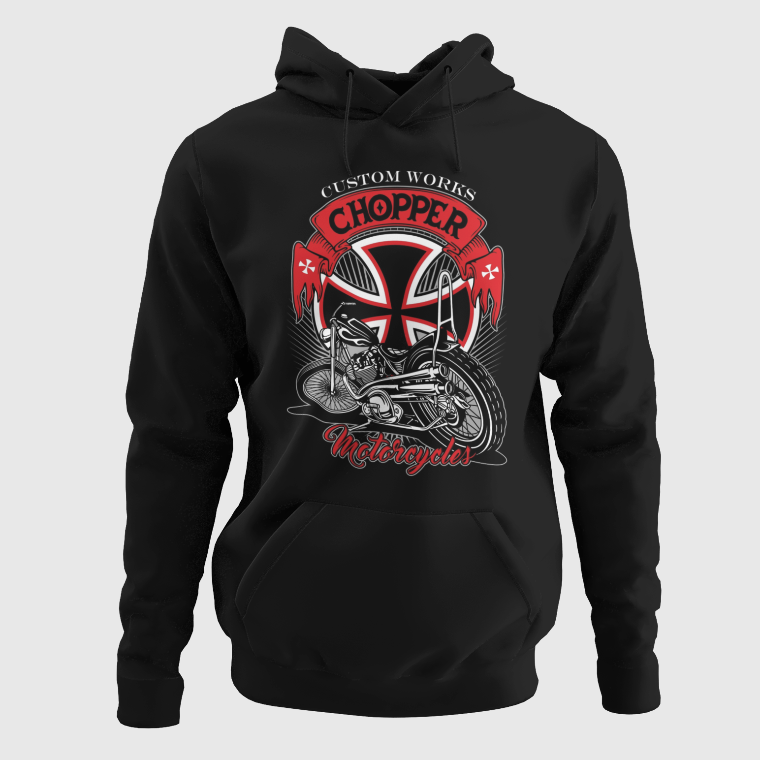 HUPPARI MUSTA - Chopper – Custom Works