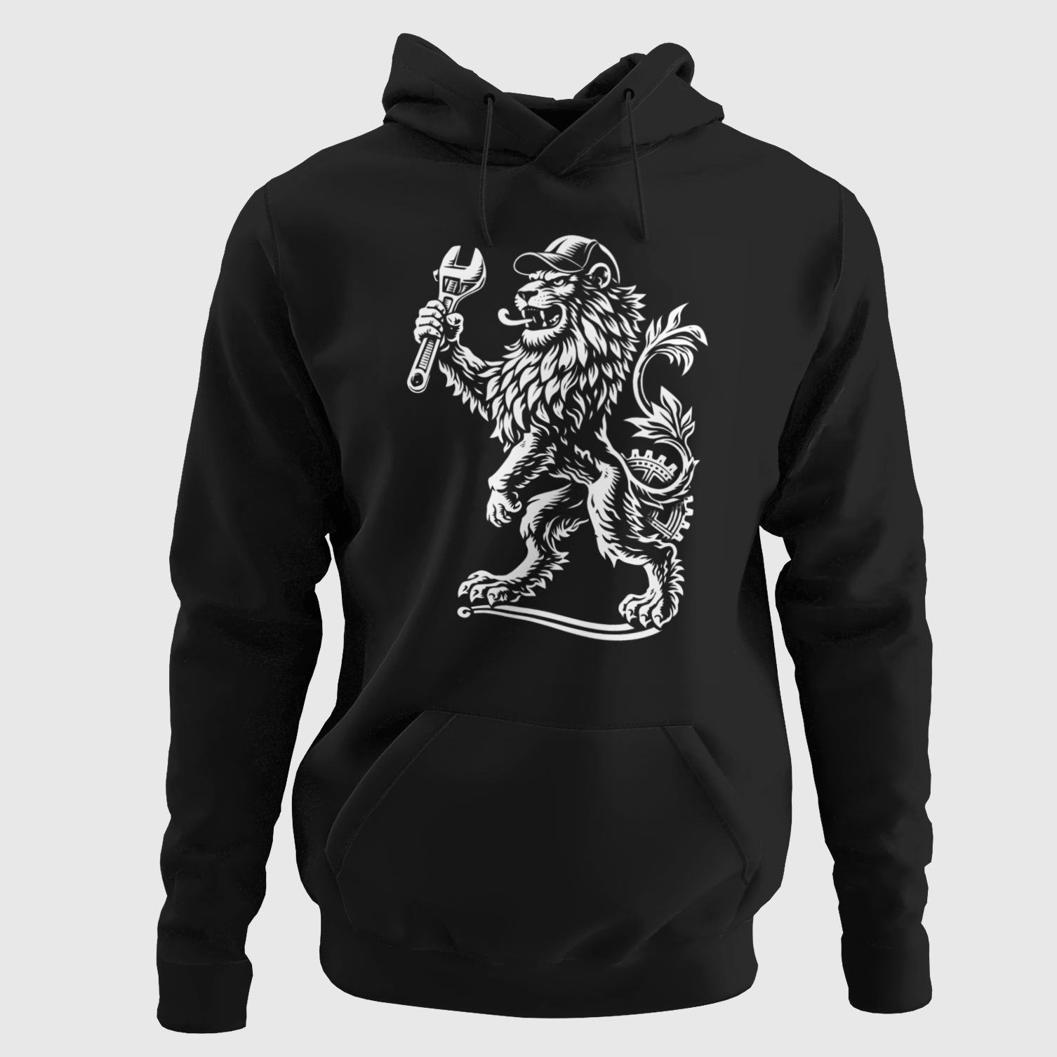 CLASSIC HUPPARI MUSTA - Leijona Mekaanikko / Autohuolto (3199)