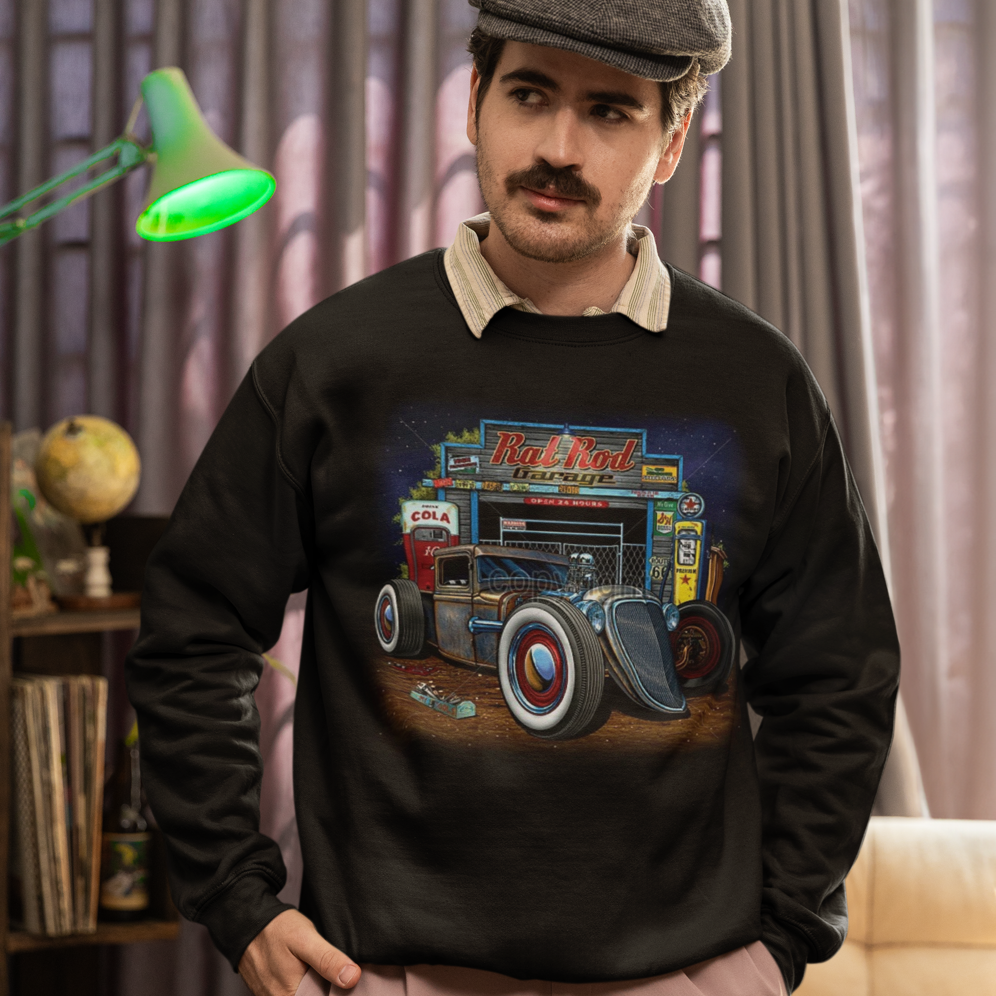 ALE COLLEGE - RAT ROD GARAGE - HOT ROD (555)