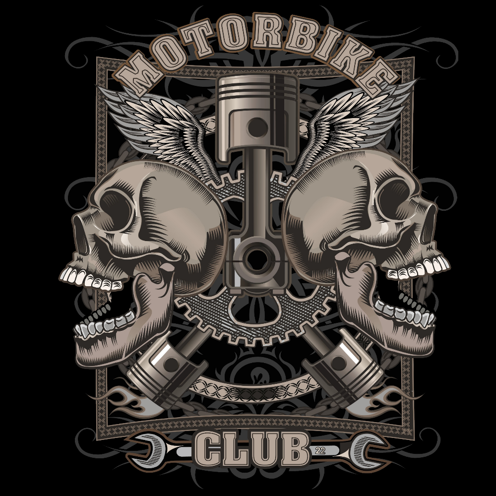 PAITAKUVA - MOTORBIKE CLUB (00 2172)