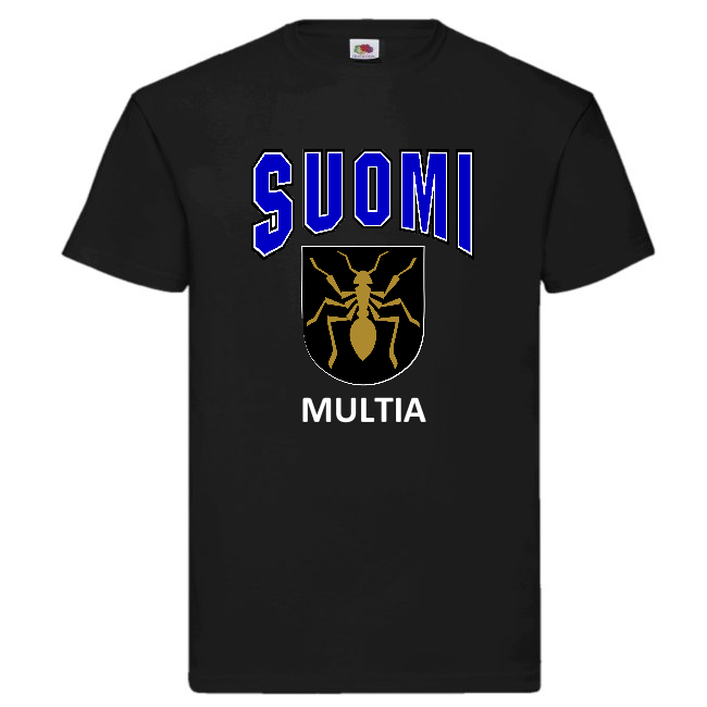 T-PAITA - SUOMI VAAKUNA - MULTIA