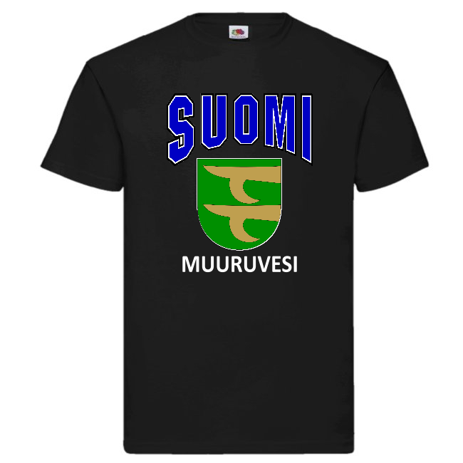 T-PAITA - SUOMI VAAKUNA - MUURUVESI